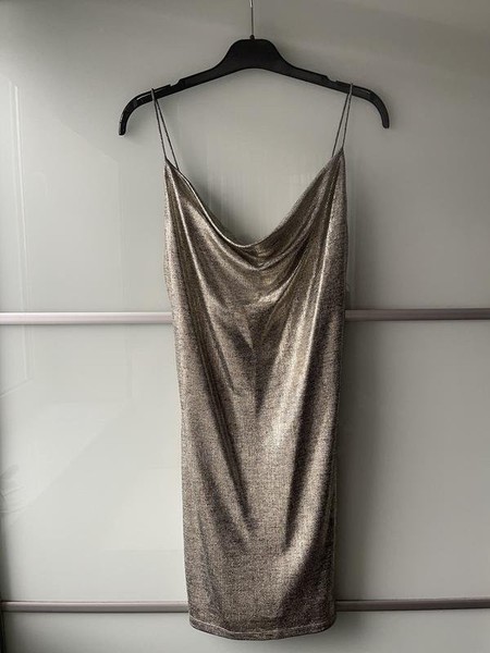 Women alice + olivia Dress Gold 34 / XS / 42