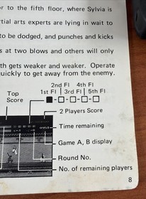 Kung Fu NES | Manual Only | Original Nintendo Instruction Booklet