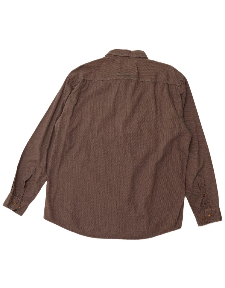 CAMEL ACTIVE Mens Regular Fit Shirt XL Grey Geometric Cotton DG27 - Image 2 of 3