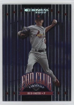 2002 Donruss Fan Club Stat Line Career 52/59 Bud Smith #204 0s55