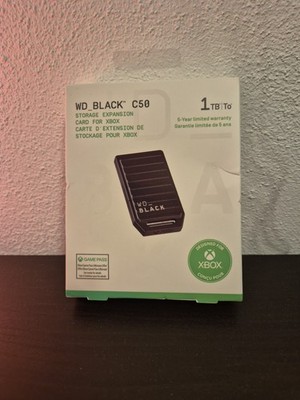 WD BLACK C50 Xbox 1TB Expansion Card - Schwarz (WDBMPH0010BNC-WCSN)