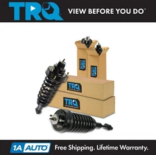 TRQ Front Rear Loaded Strut Shock Spring Set 4pc for 02-03 Explorer Mountaineer