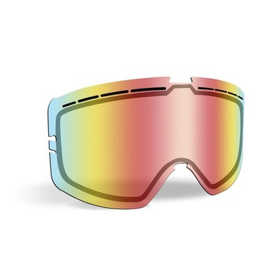 509 Kingpin Ignite Heated Anti Fog Scratch Dual Pane Lens Fire Mirror Clear Tint