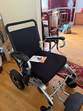 VOCIC V51 Foldable Electric Power Wheelchair w/ Joystick  Footrest, 4-Wheel