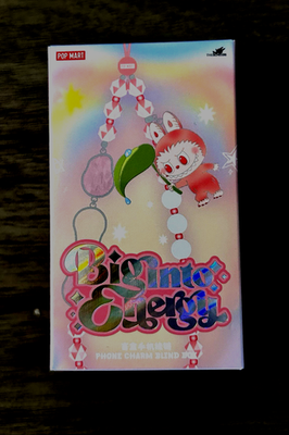 POP MART LABUBU- Big into Energy Phone Charm Blind Box New Sealed