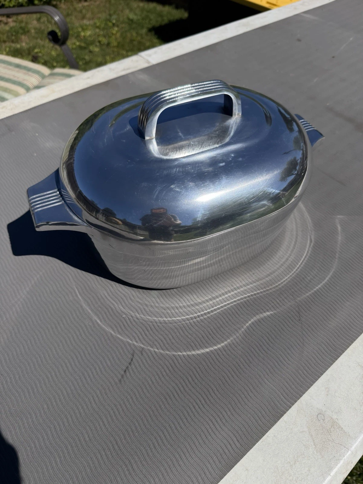 Wagnerware Magnalite Roasterette 4263 Vintage Roasting Pan