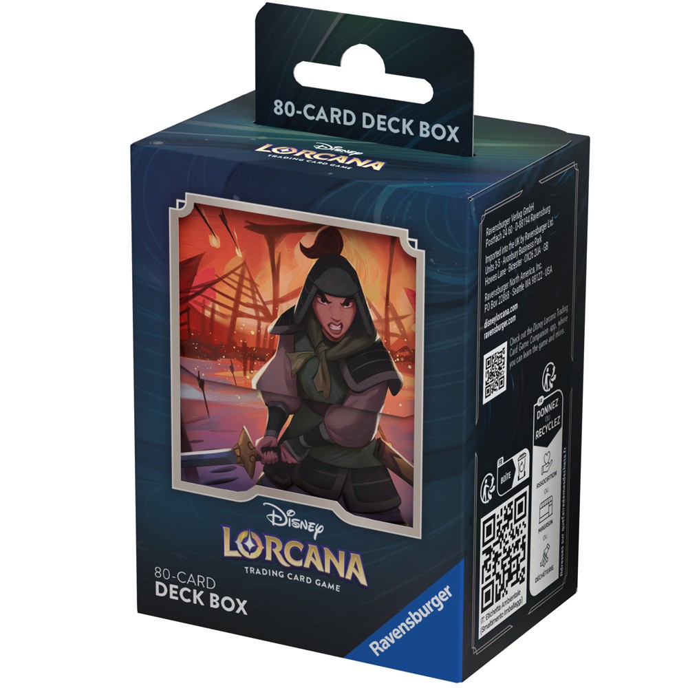 lorcana card deck box Disney Lorcana Into the Inklands, Scrooge McDuck Deck Box main image 0
