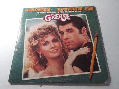 Grease (Movie Soundtrack) VG Original RSO 2LP Record 1978 TRAVOLTA ONJ SHA NA NA