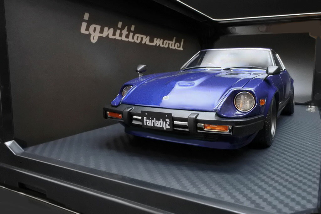 1/18 Ignition Model IG1967 Nissan Fairlady Z Blue S130 Japan