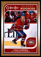 2021-22 UPPER DECK O-PEE-CHEE GLOSSY COPPER ROOKIES COLE CAUFIELD MONTREAL