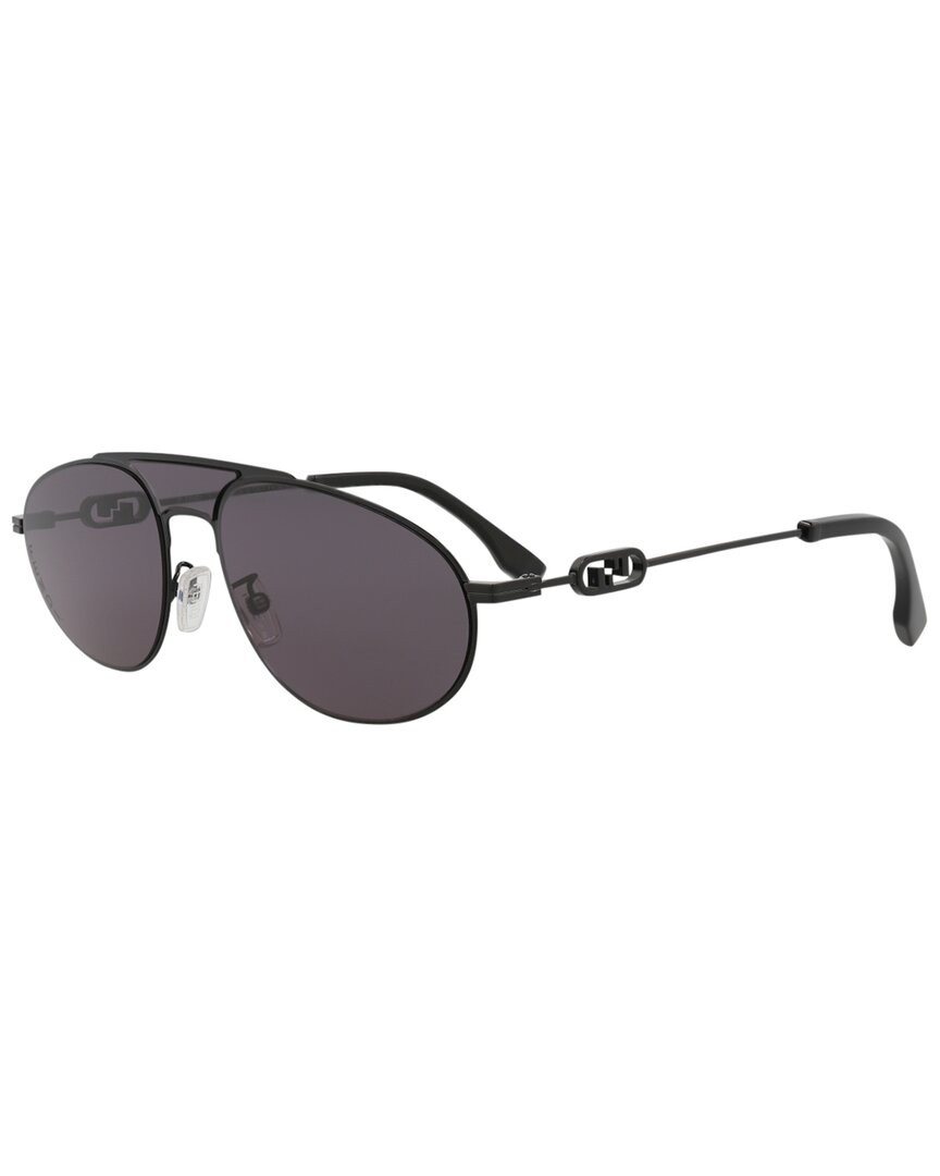 Солнцезащитные очки Fendi Mens Fe40072u 57 мм Мужские черные 39090₽