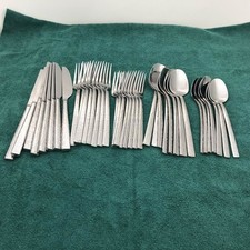 Cambridge INSPIRE Hammered Stainless Flatware...