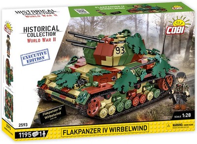 COBI 2593 1:28 FLAKPANZER IV WIRBELWIND - EXECUTIVE EDITION - US SELLER - MIB