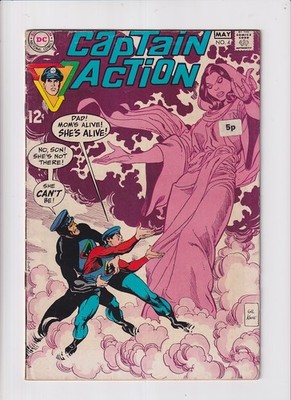 Captain Action (1968) #   4 (5.0-VGF) (2021199) Dr. Evil 1969