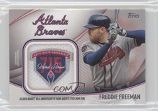 2020 Topps Special Event Jersey Sleeve Freddie Freeman #JSES-FF Jumbo Patch 13sy