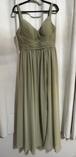 Azazie Chanel Bridesmaid Dress Pistachio A12