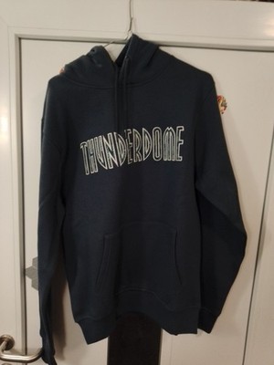 Thunderdome Hoddie Gr. M Pullover mit Bauchtasche NEU Hardcore Hardstyle Gabber