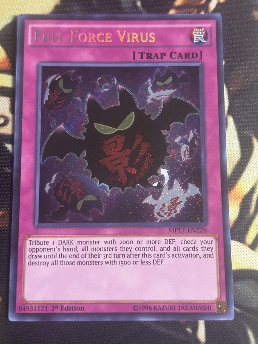 all virus cards yugioh Eradicator Epidemic Virus (Platinum Secret Rare) [RA03-EN183] Platinum  Secret Rare main image 0