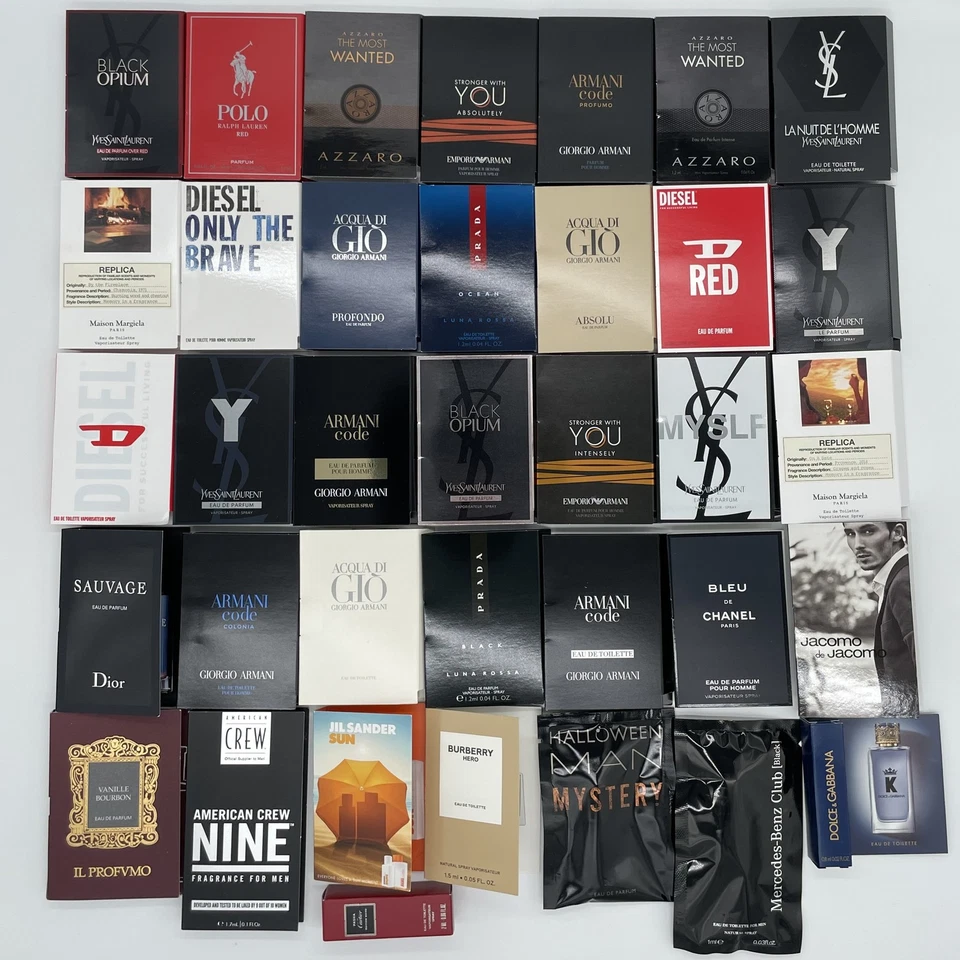 8-24 Parfum Proben Herren Düfte Adventskalender Überraschung Verschiedene Männer - Bild 2 von 4