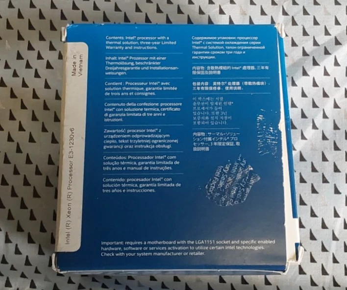 Intel E3-1230 v6 3.5GHz Processor 8MB Cache, LGA1151 - Image 3 of 4