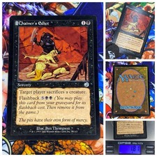 MTG Chainers Edict 🇬🇧 ⚪️ NM Magic TCG Torment 2002 Vintage OG Blue Deck Staple