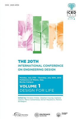 Proceedings of the 20th International Conference on Engineering Design (ICED...