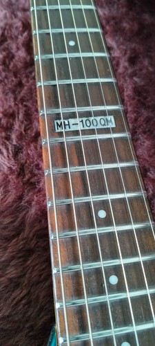 ESP/LTD Guitar - MH-100QM. 2006 Indonesia - Fully Setup with Generic Hardcase - Picture 6 of 24