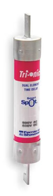Mersen Tr150rid Ul Class Fuse, Rk5 Class, Tr-Rid Series, Time-Delay, 150A, 250V