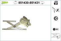 Valeo Fensterheber 851430 FüR Suzuki Alto 7 GF AMF310 GFC31S LPG