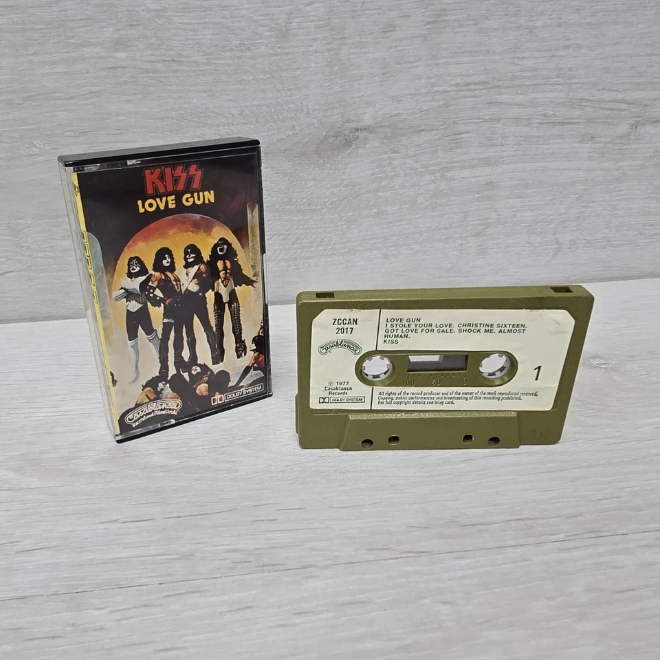 Kiss - Love Gun Cassette Tape 1st UK Release 1977 Casablanca Collectors Scarce  - Image 4 of 4