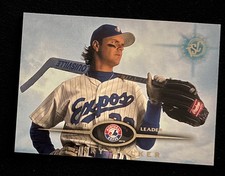 Larry Walker - 1995 Topps Stadium Club #148 Montreal Expos HOF Hockey Stick I427