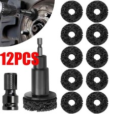 Us Wheel Stud Hub Cleaner Rust Removal Kit For Brake Disc Polishing Grinding 12x