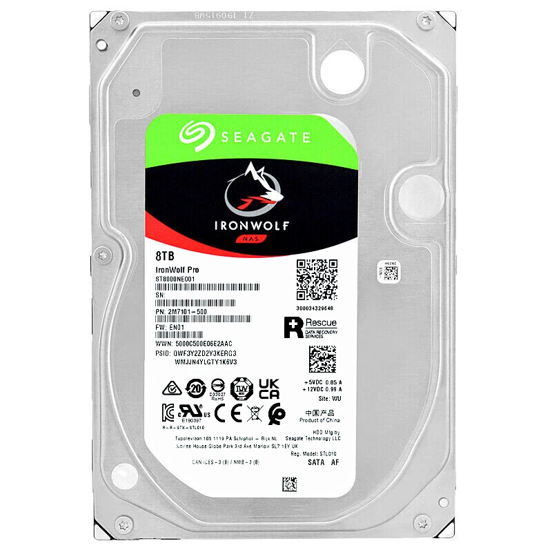 ST8000NE001 8Tb 256Mb Seagate IronWolf Pro Cache 7200Rpm Sata III 3.5'' Inch - Image 2 of 4