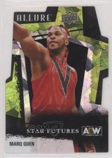 2022 Upper Deck Allure AEW Star Futures Green Rainbow 38/99 Marq Quen #144 0nr3