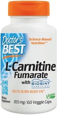 Doctors Best L-Carnitine Fumarate, 855mg - 60 vcaps (599,78 EUR/kg)