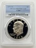 1973-S Eisenhower IKE Dollar $1 PCGS PR69 PF69 DCAM Clad Proof Deep Cameo Coin Eisenhower