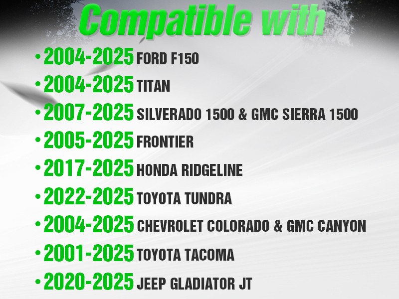 For Titan/Frontier/Tundra/Colorado/Canyon/Tacoma Truck Adjustable Sport Roll Bar