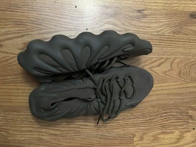 Yeezy 450 Black Men s Low Top Lace-Up Solid Athletic Sneaker