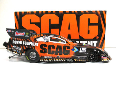 RC2 AUTO WORLD TIM WILKERSON SCAG POWER EQUIPMENT FORD MUSTANG FUNNY CAR 1/24