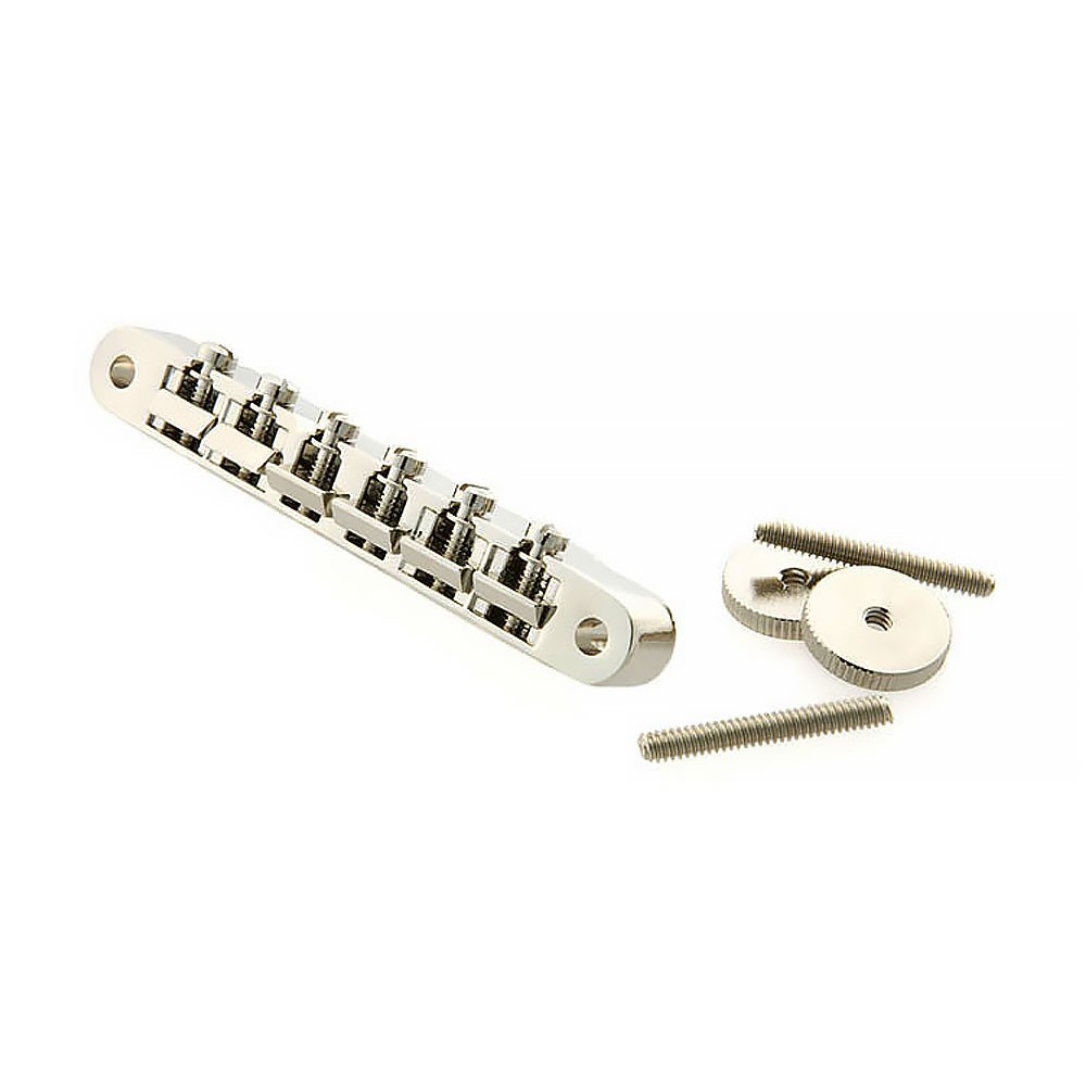 Gibson Historic Non-wire ABR-1 Bridge Vintage Style Tune-o-matic (Nickel)