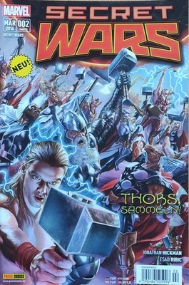SECRET WARS 2 - MÄRZ 2016 -  GUT ERHALTEN