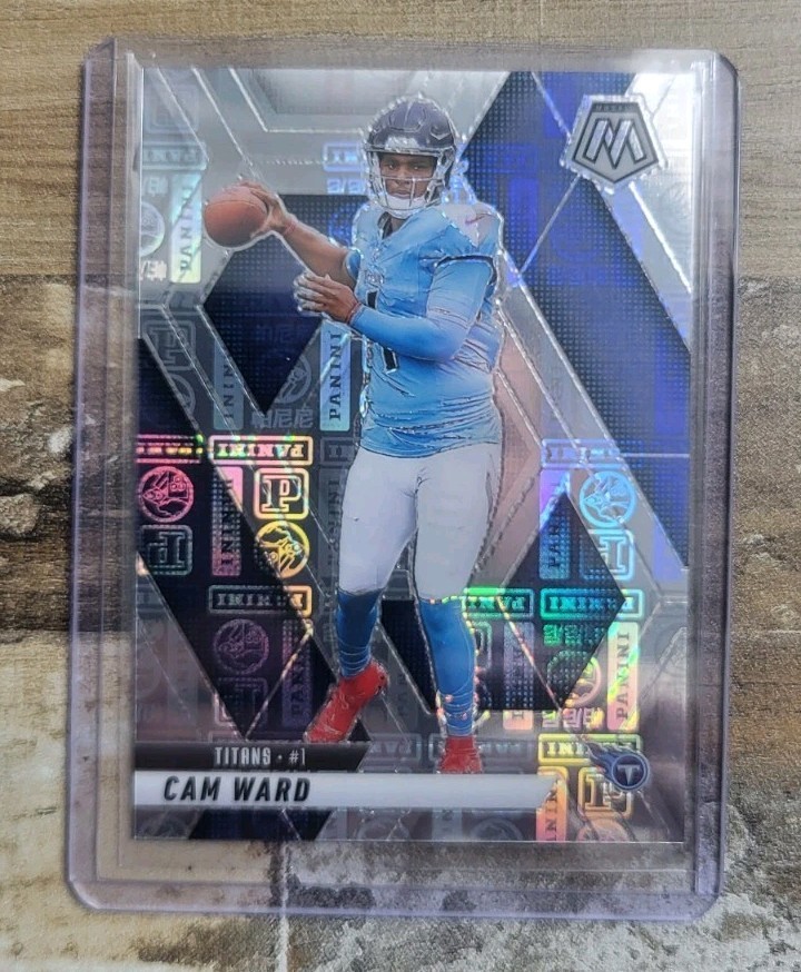 2025 Panini Mosaic Cam Ward #382 Silver Knight /149