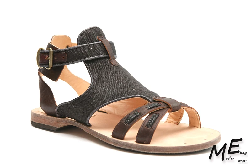 Nuovi sandali da donna Timberland Boot Co. Gavie in pelle piatta taglia 6 (prezzo al pubblico $ 140)