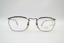 Vintage Sting 5022 Gray Violet Gold Oval Glasses Eyeglass Frame NOS