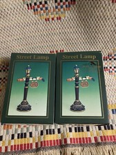 Kurt Adler Old Fashioned Street Lamp Golf Club Santa’s World Village Lot 2