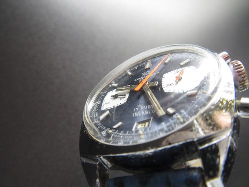 G560 Vintage "Concordia" Chronograph Valjoux 7734 Watch HAU ⭐⭐ - Picture 4 of 23