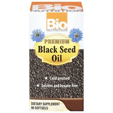 Bio Nutrition - Premium Black Seed Oil - 90 Softs Gels (Pack of 3)