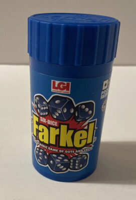 Six-Dice Farkel Game by Legendary Games - 2006 Edition - Complete! Ages 8+