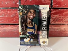 2019-20 NBA Prizm Magic Johnson #7 NBA Finalists Insert Card