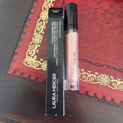 Laura Mercier Caviar Chrome Veil flüssige Augenfarbe, Crystal Rose £30 neu in OVP Rarität